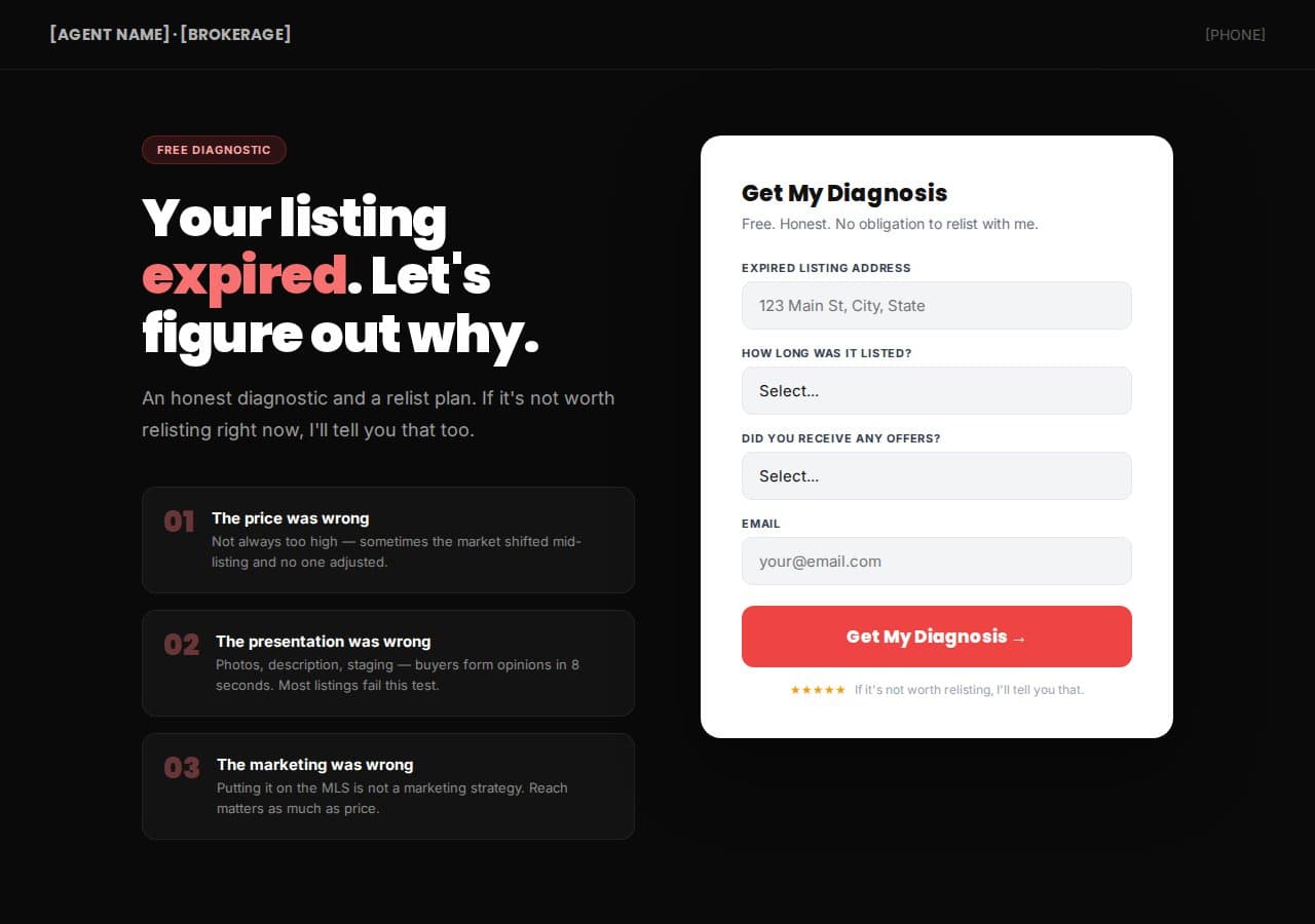Expired Listing Recovery