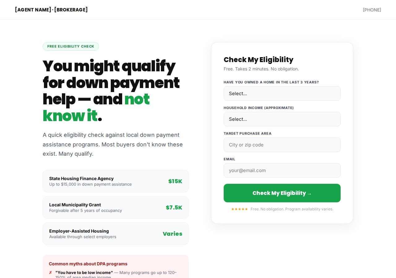 Down Payment Assist