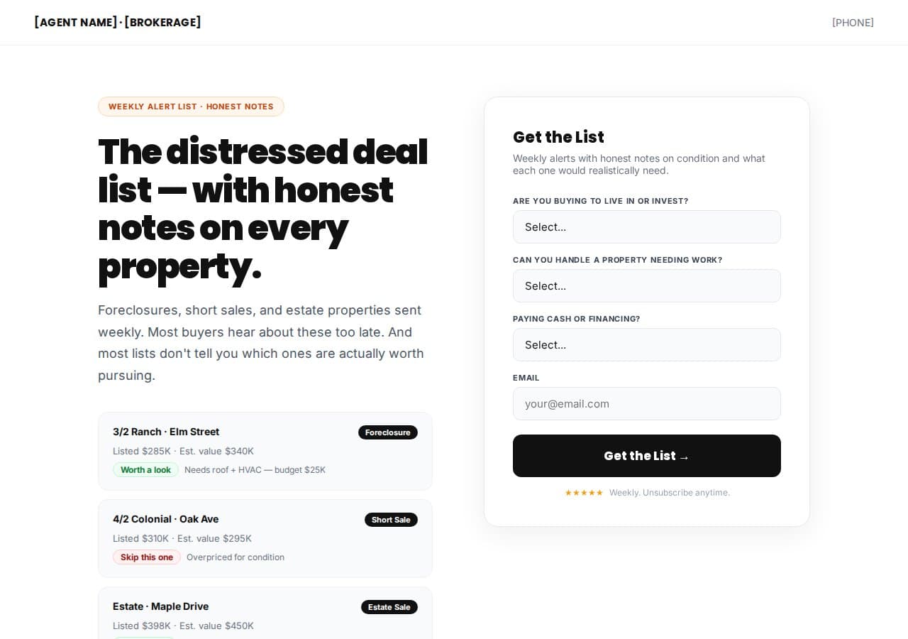 Foreclosure Deals