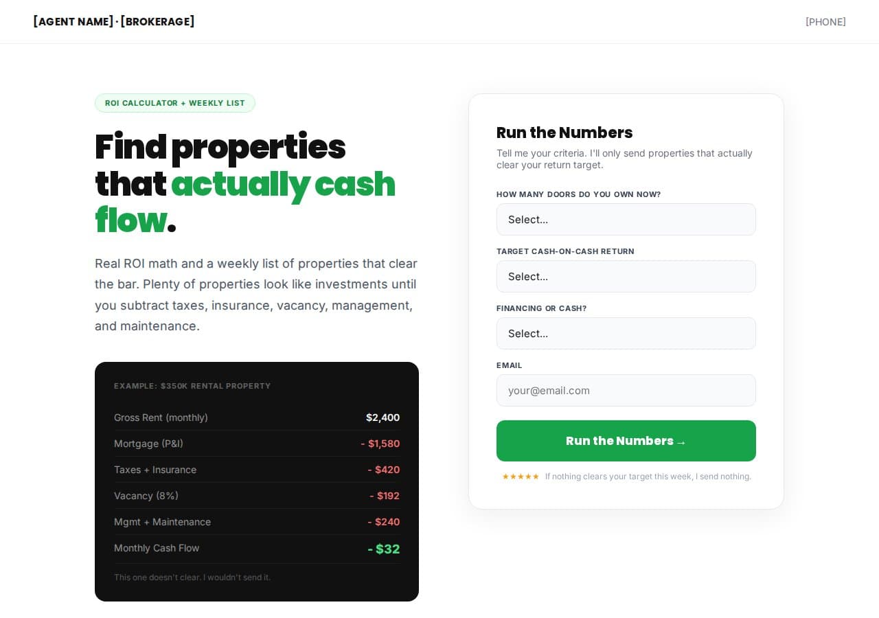 Investment Finder