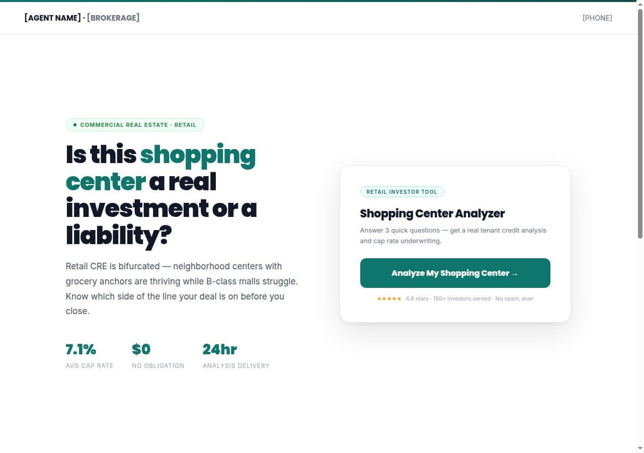 Shopping Center Analyzer